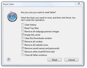 Safari Clear Password